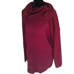 ♥️ HP♥️ Westbound Woman KNIT COWL NECK SWEATER 1X